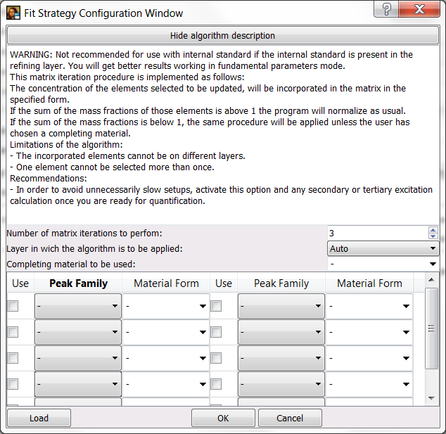 The Single Layer Strategy Window